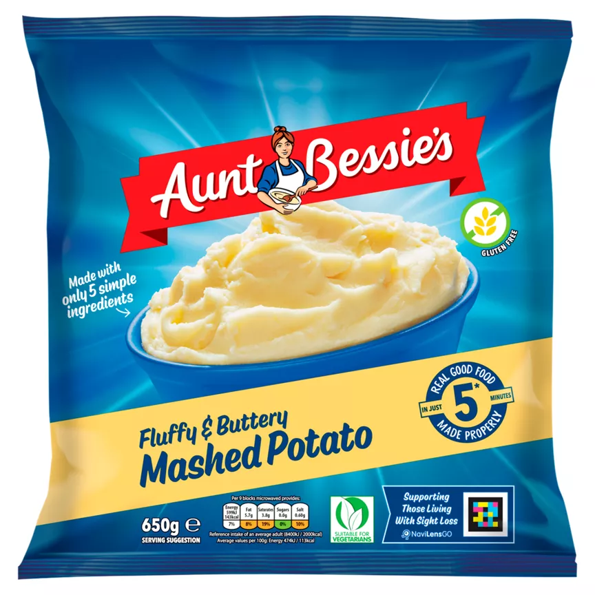 Aunt Bessie's Mash Potato 650g