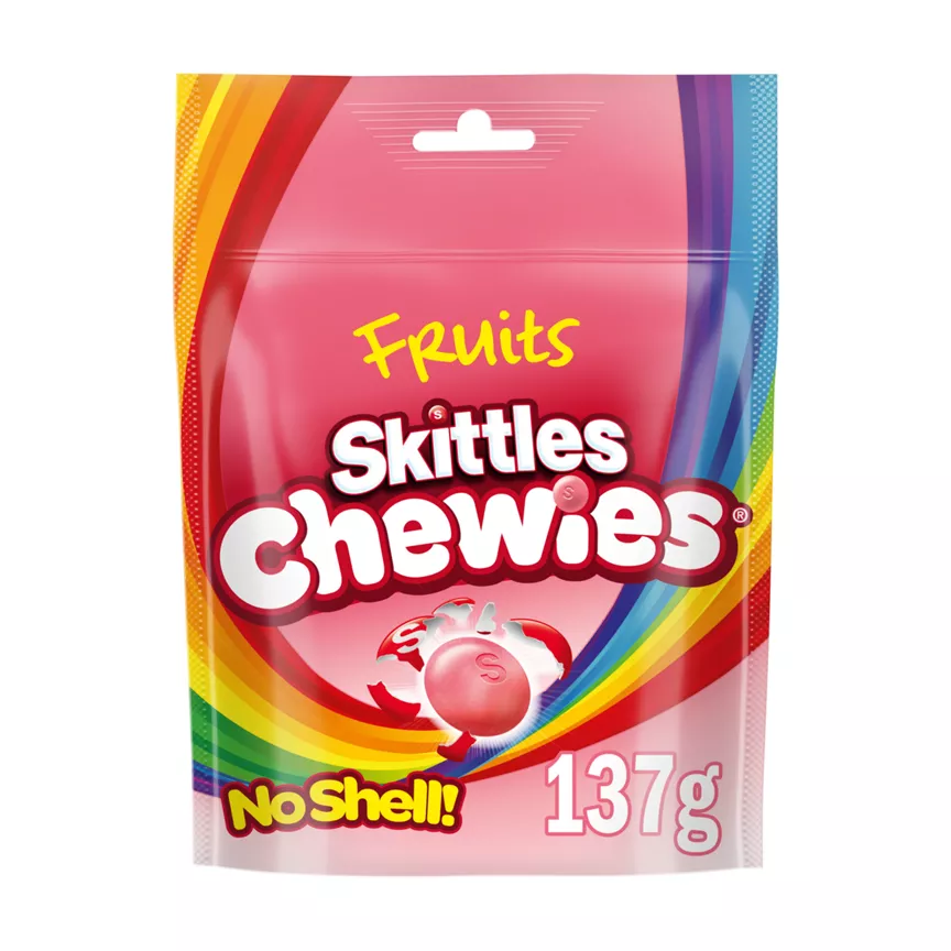 Skittles Chewies Fruits Sweets Pouch Bag