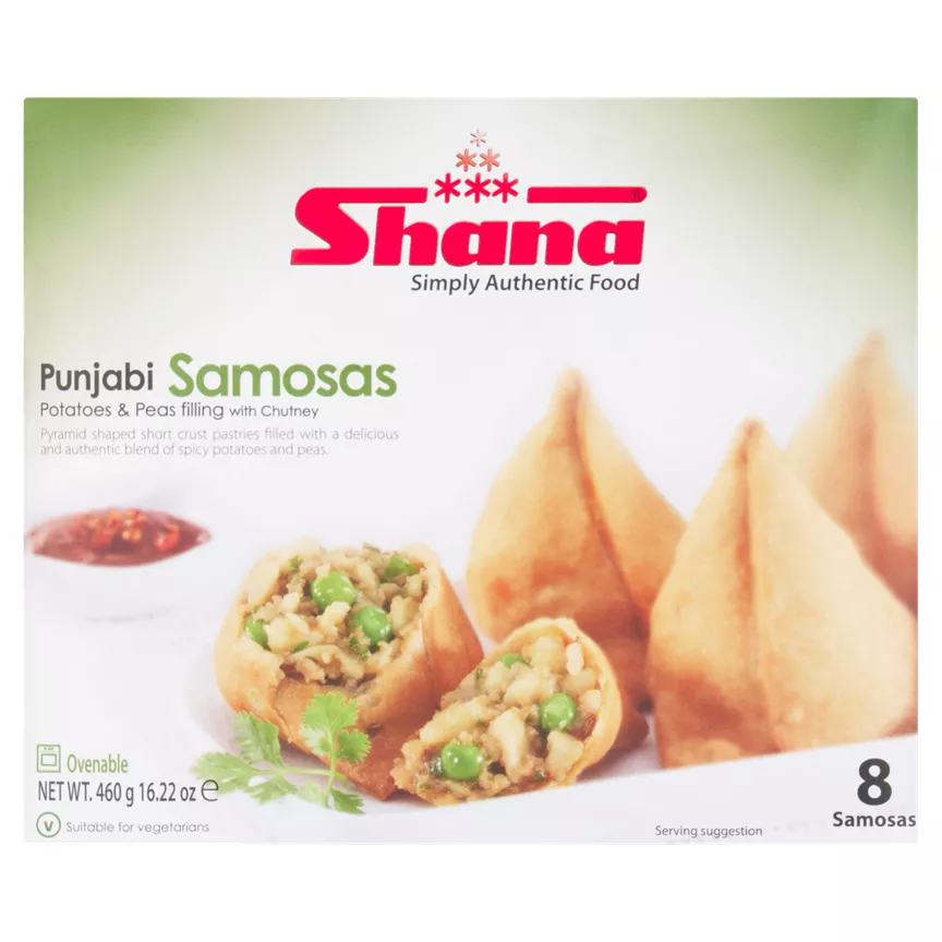 Shana Punjabi Samosas 8 Pieces