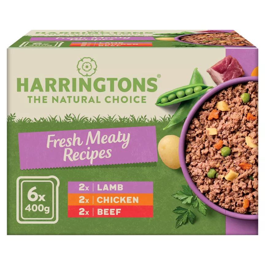 Harringtons Meaty Selection Box Wet Dog Food Trays - Image 1