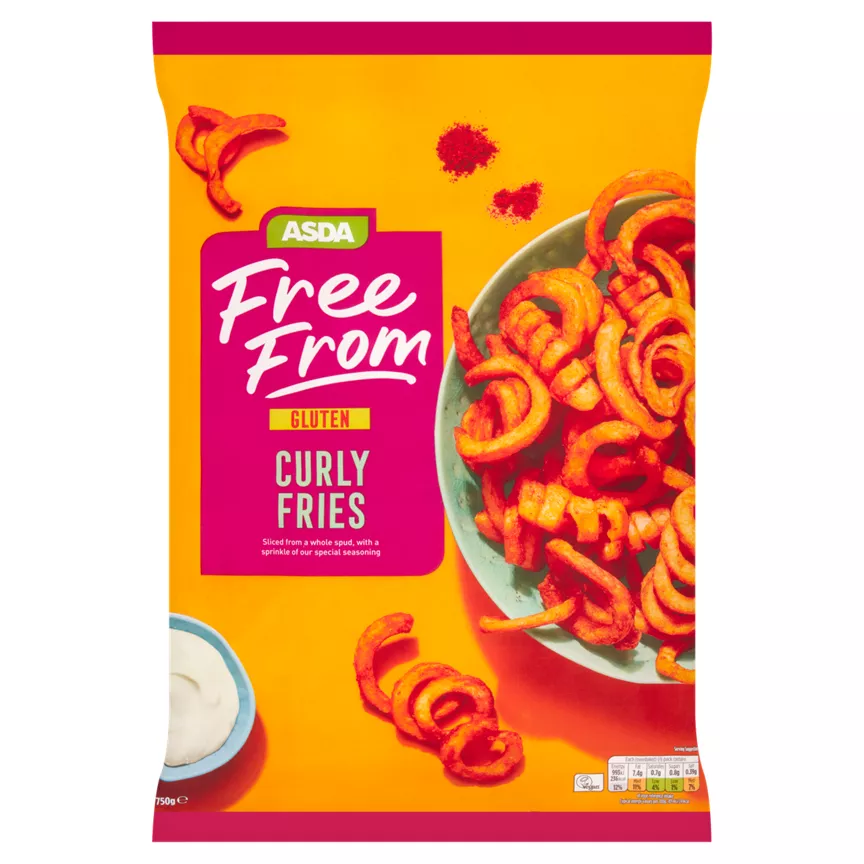 ASDA Free From Free From Curly Fries