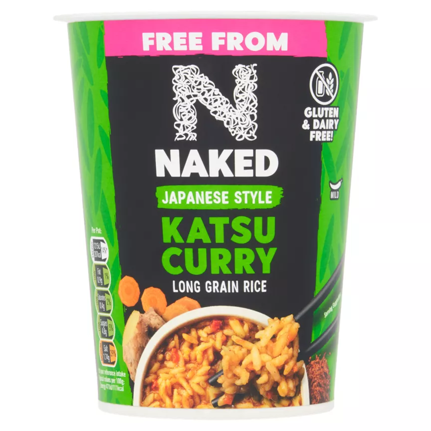 Naked Free From Japanese Style Katsu Curry