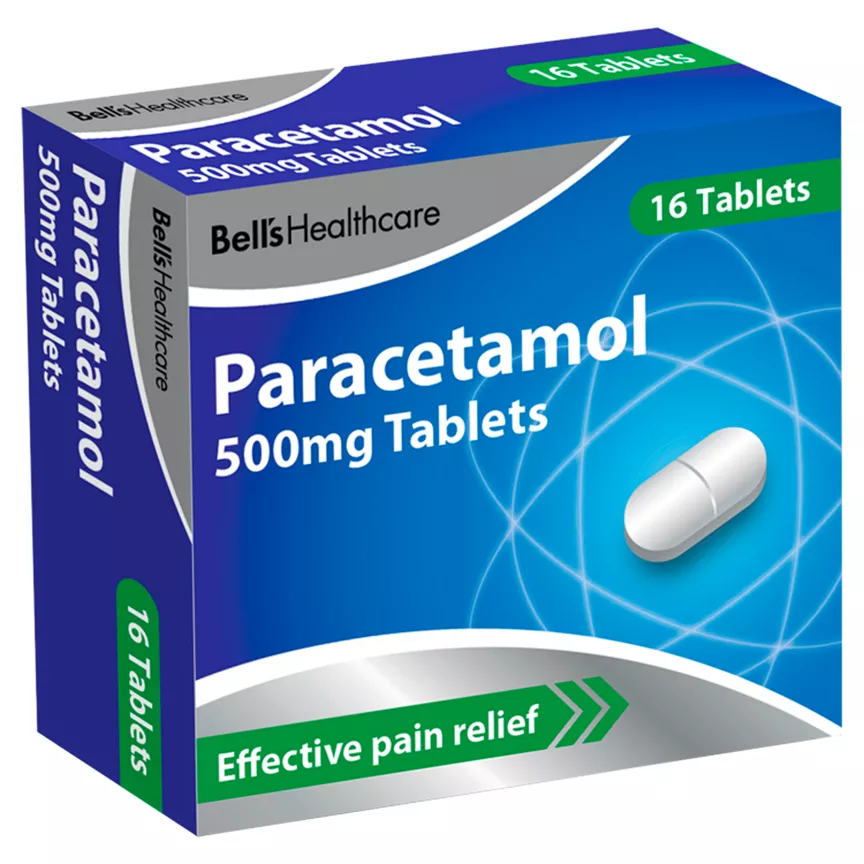 Bell's Healthcare Paracetamol 500mg Tablets 16 Tablets