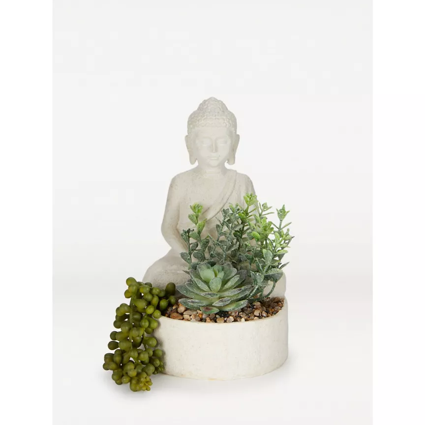 George Home Buddha Artificial Succulent