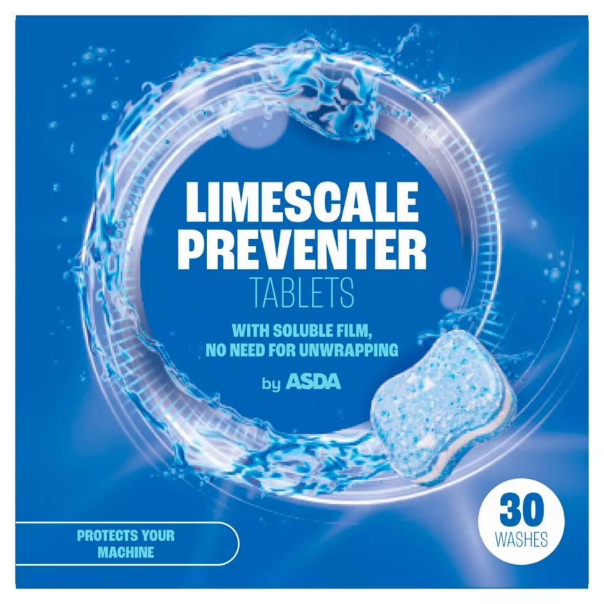 ASDA Limescale Preventer Tablets 30 x 10g (300g)