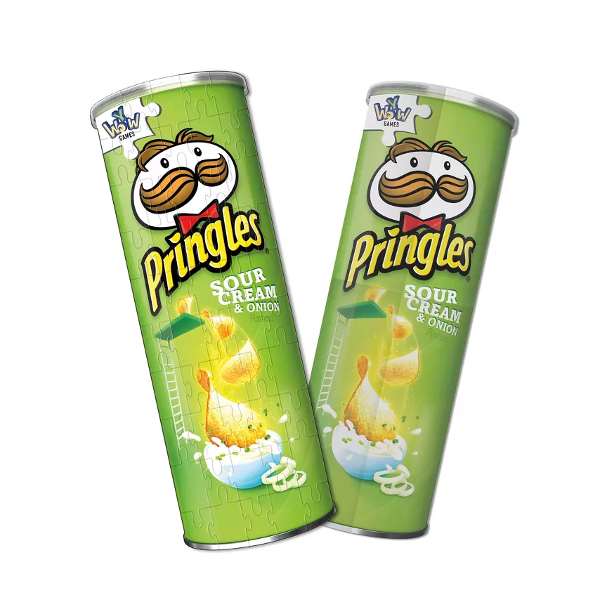 Hasbro 50pcs Mini Jigsaw Puzzle - Sour Cream & Onion