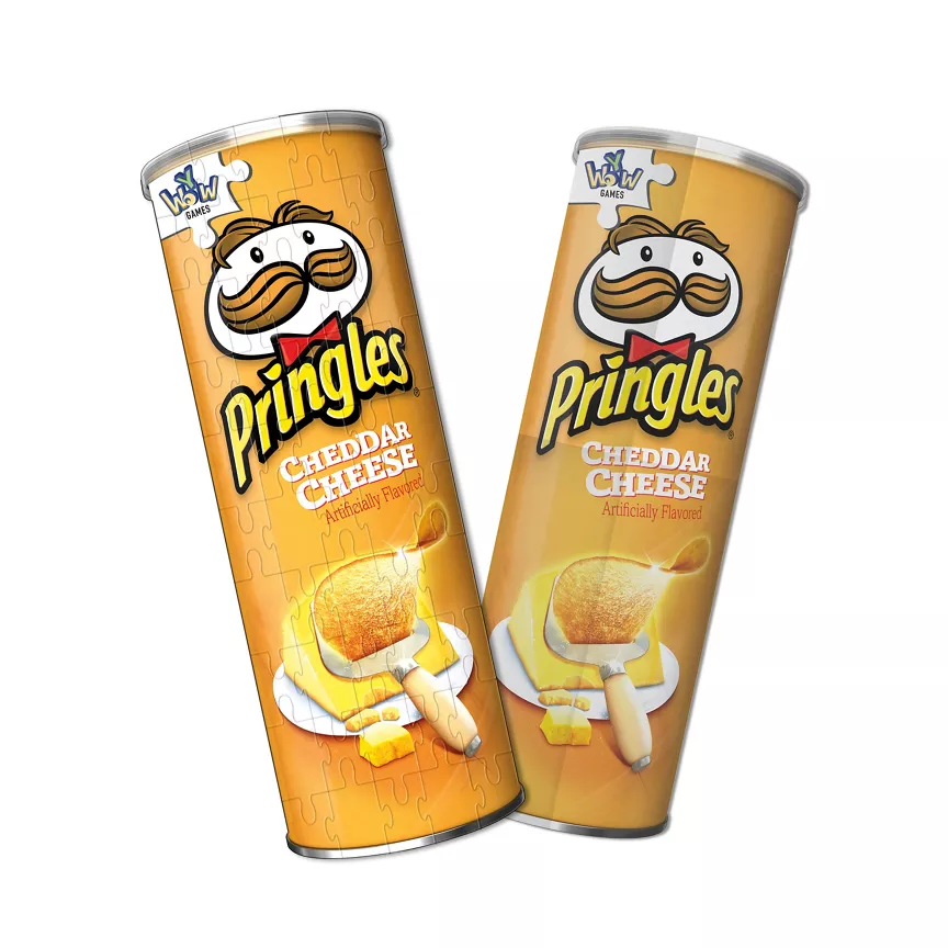 Hasbro 50pcs Mini Jigsaw Puzzle - Cheddar Cheese