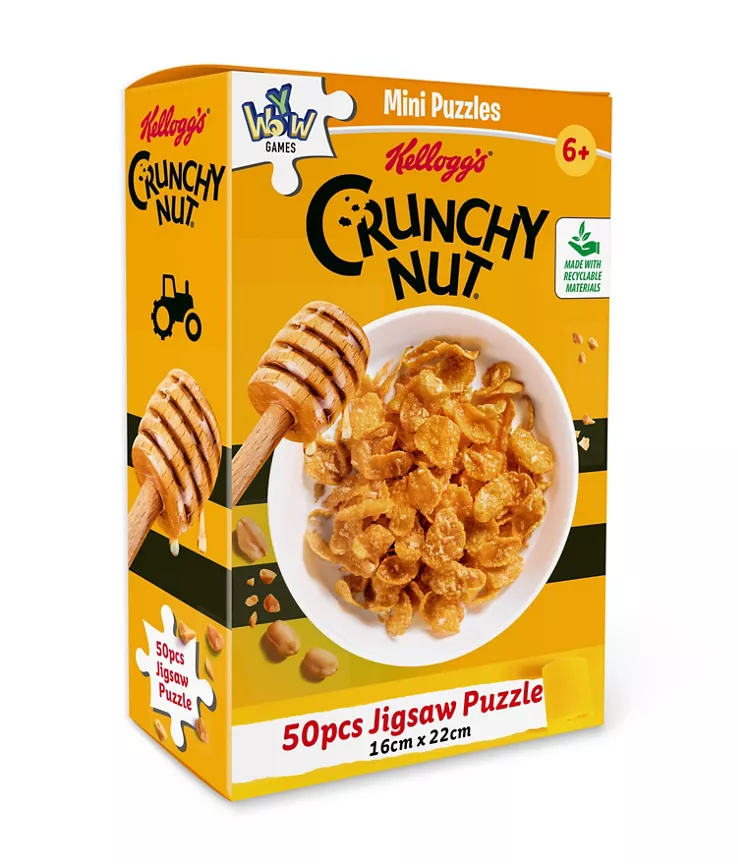 Hasbro 50pcs Mini Jigsaw Puzzle - Crunchy Nut