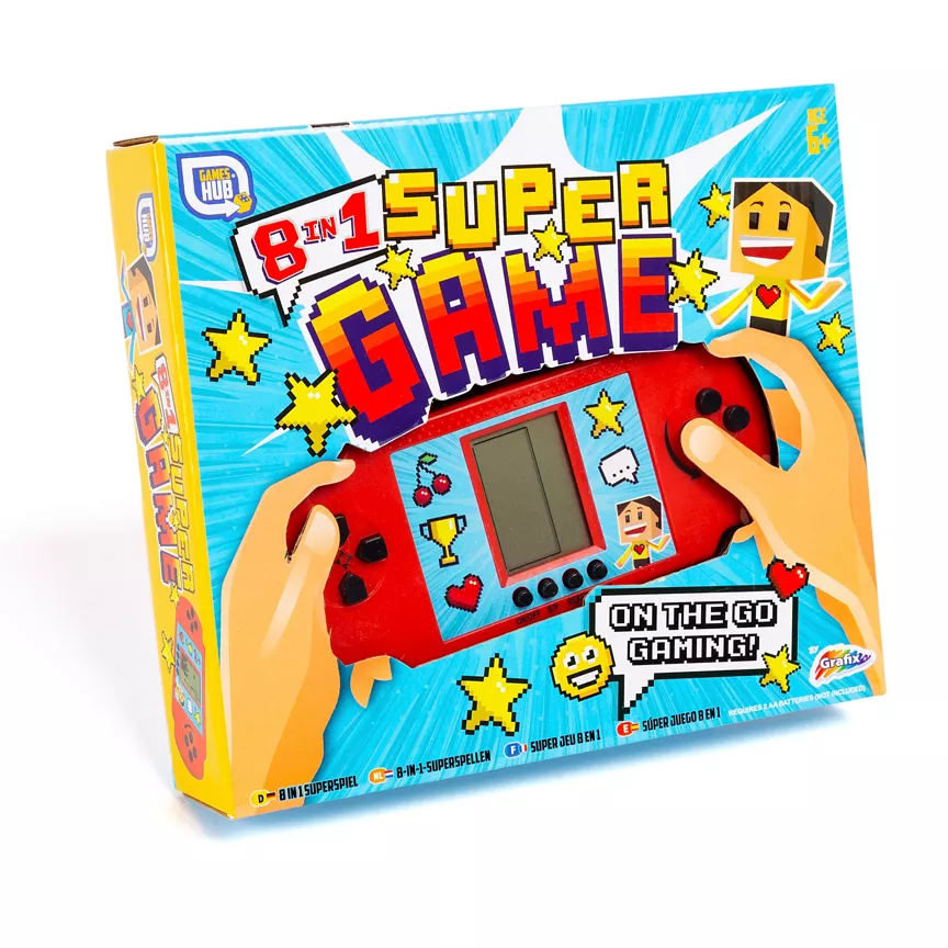 Grafix Super Game 8 in 1 ( Age 6+ Years)