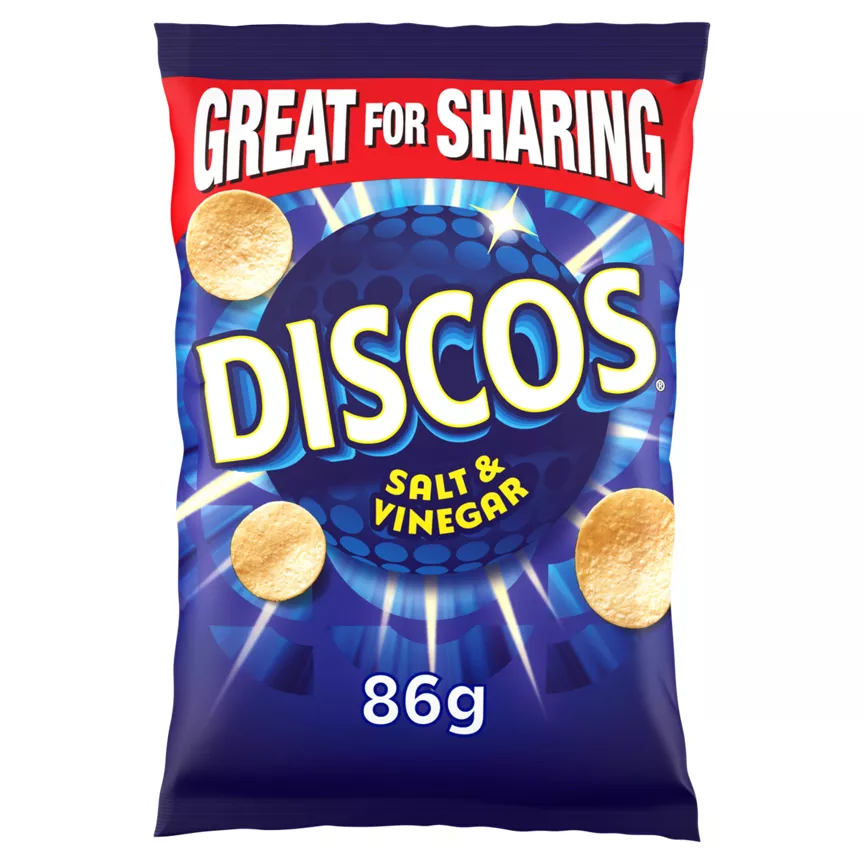 Discos Salt & Vinegar Sharing Crisps