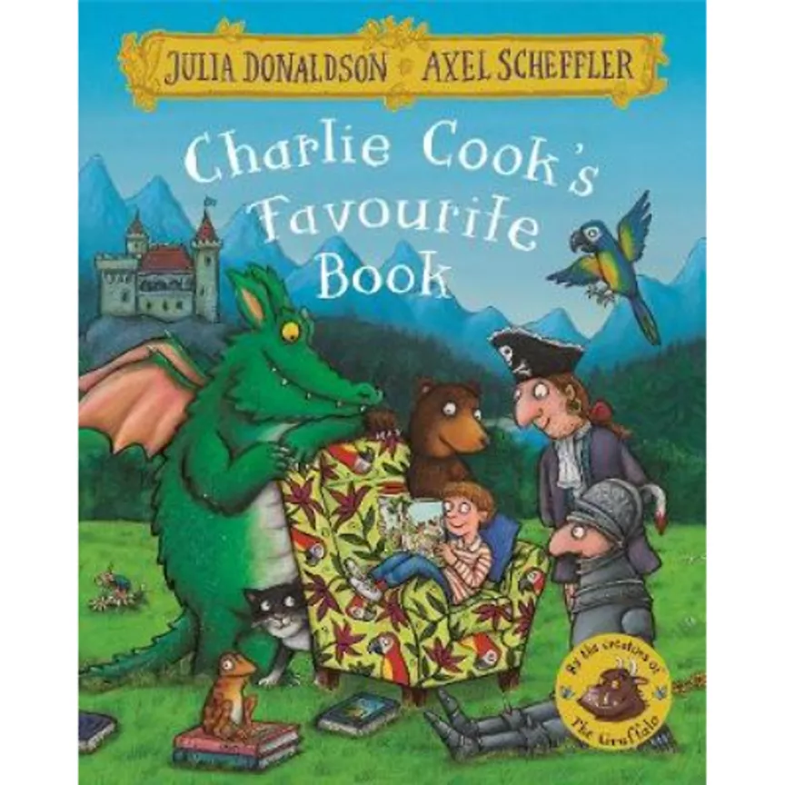 Paperback Charlie Cook's Favourite Book 15th Anniversary Edition by Julia Donaldson