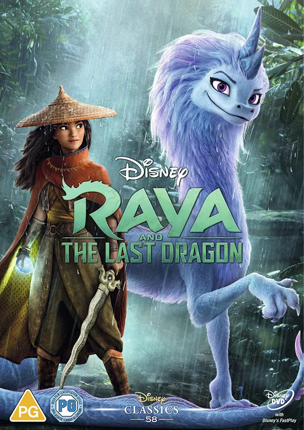 DVD Disney Raya and The Last Dragon
