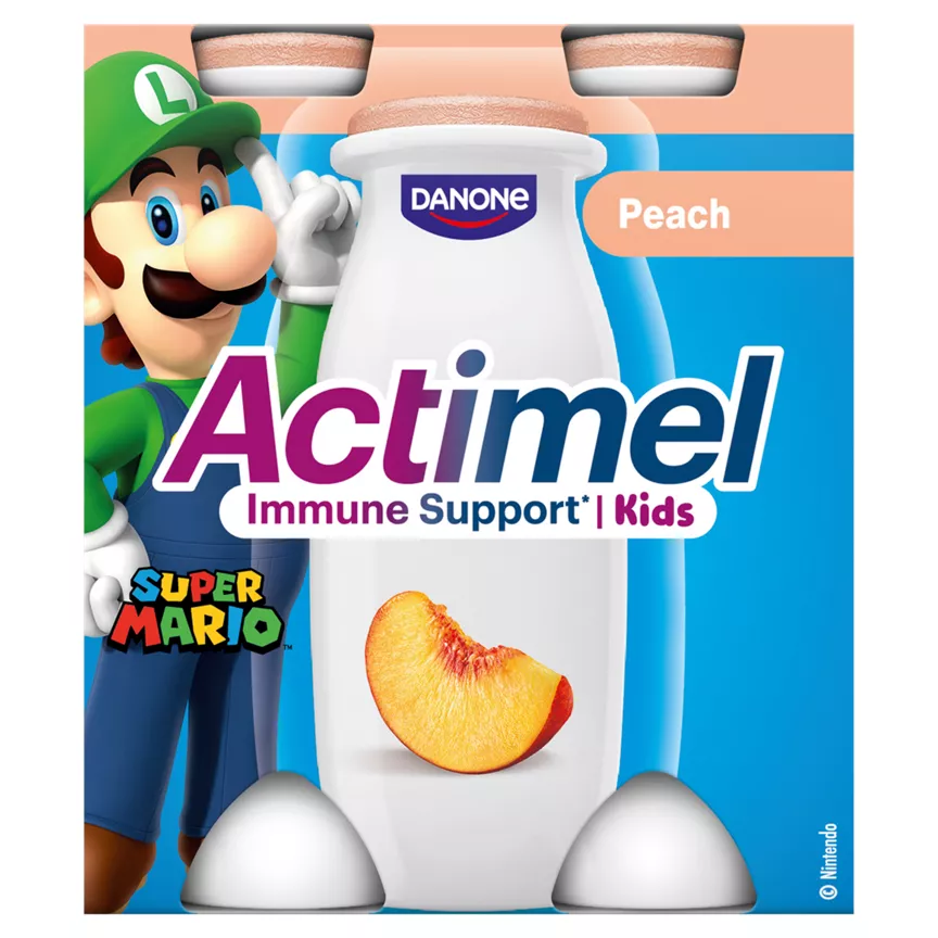 Actimel Kids Peach Yoghurt Drink