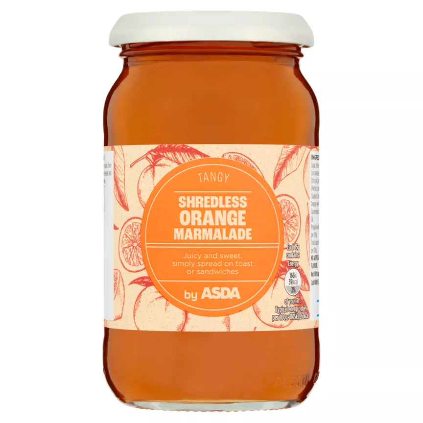 ASDA Tangy Shredless Orange Marmalade 454g