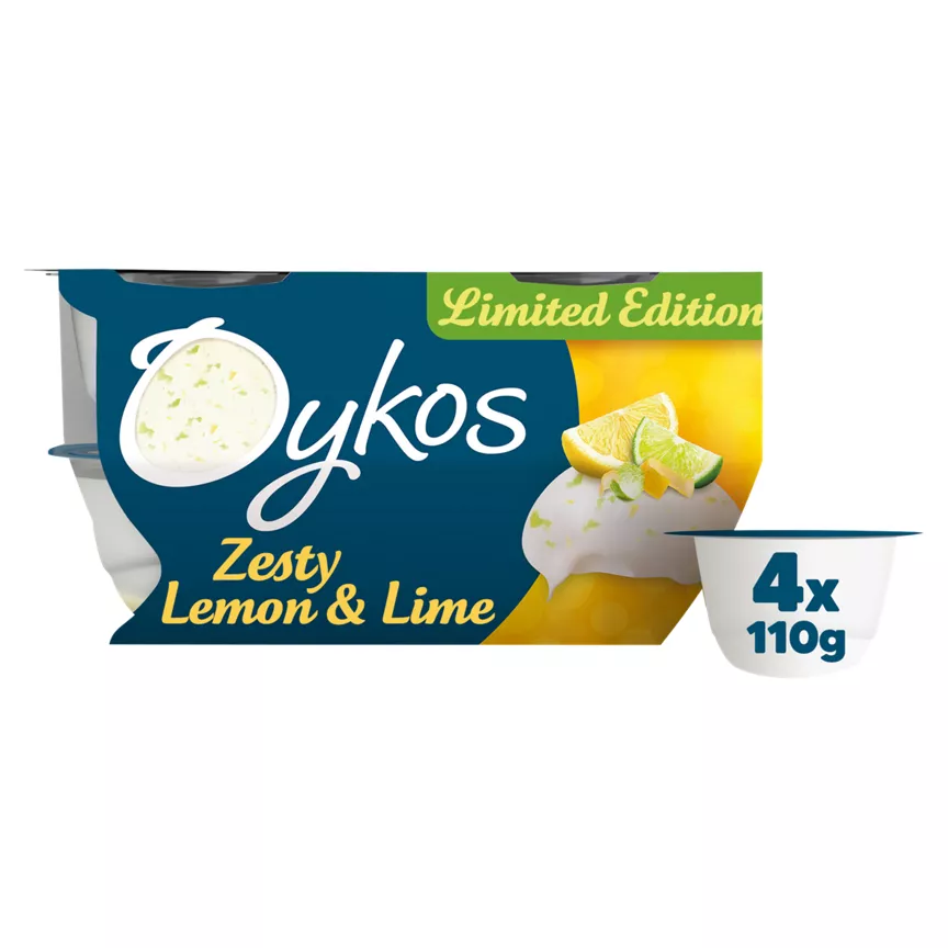 Oykos Limited Edition Luxury Greek-Style Zesty Lemon & Lime Yoghurt
