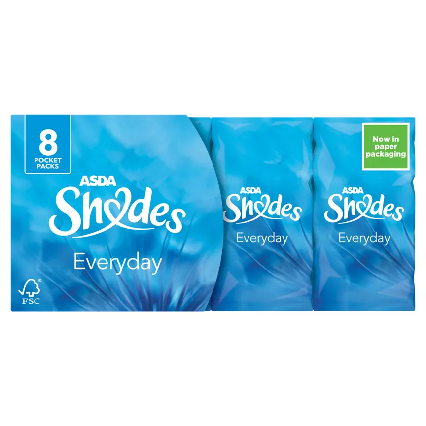 ASDA Shades Everyday Pocket Tissues