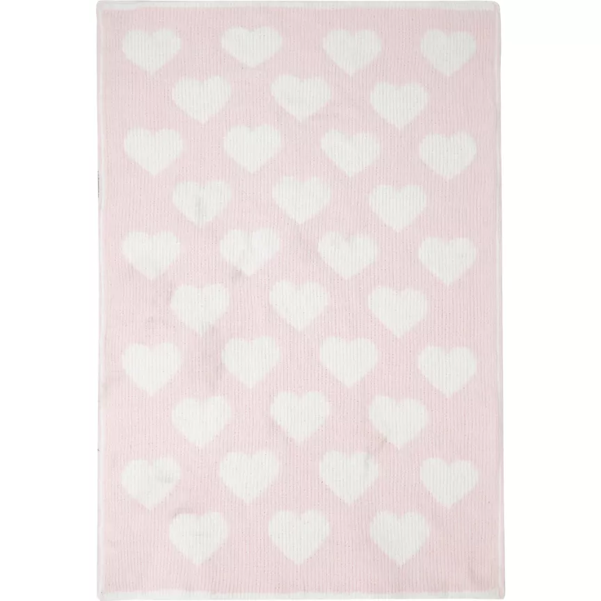 George Home Heart Chenille Baby Blanket