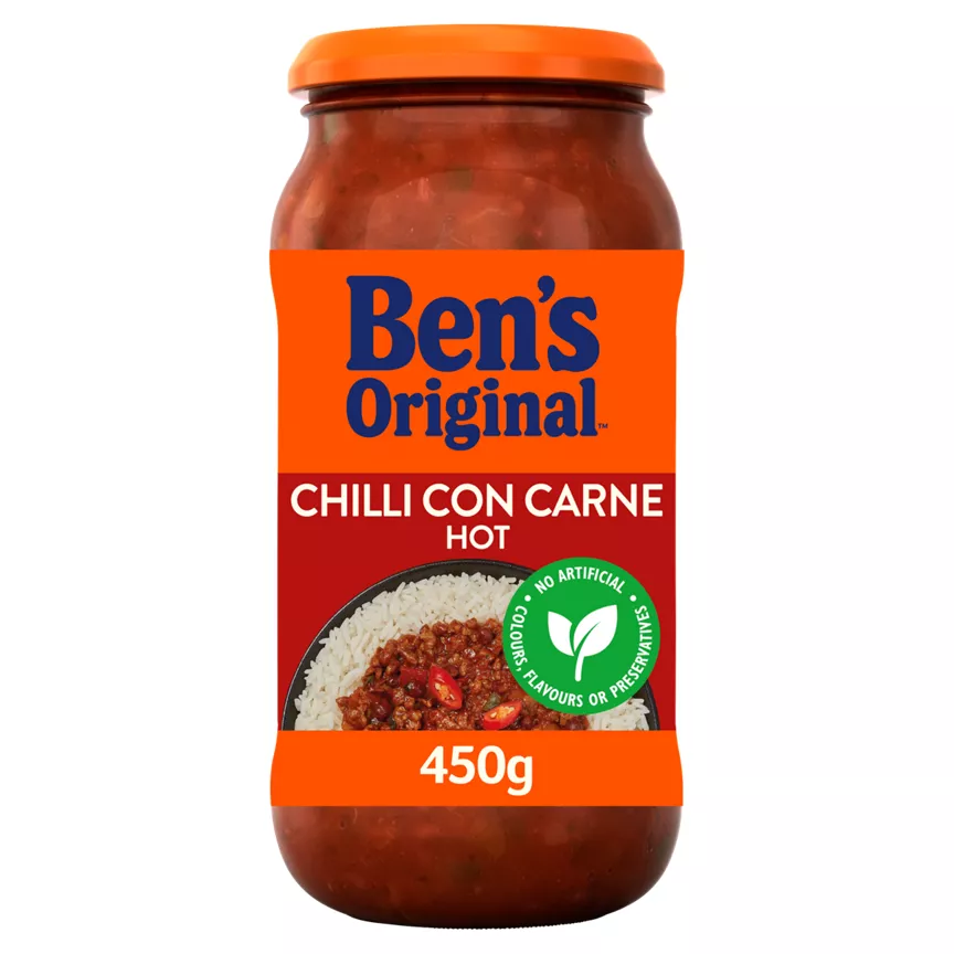 Ben's Original Hot Chilli Con Carne Sauce - Image 1