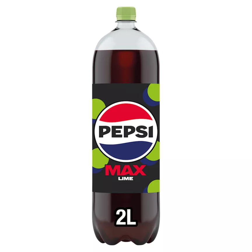 Pepsi Max Lime No Sugar Cola Bottle - Image 1