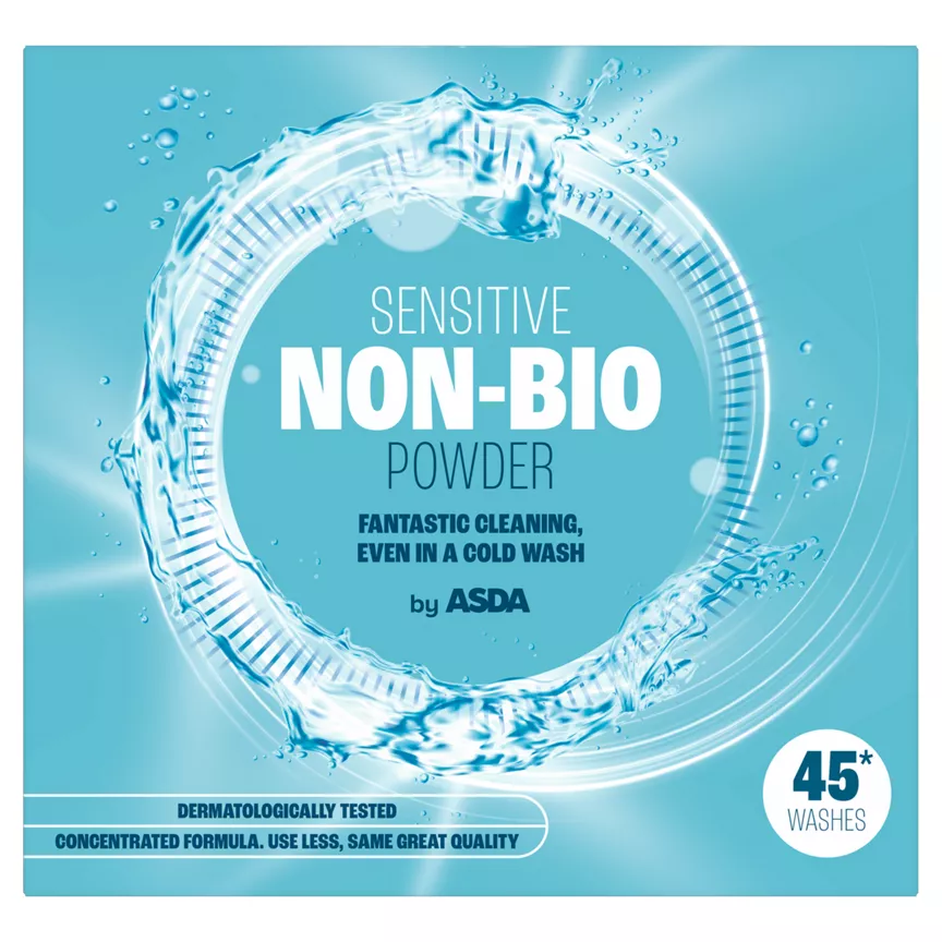 ASDA Asda Sensitive Non-Bio Powder 2.25kg