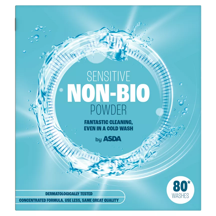 ASDA Sensitive Non-Bio Powder 80 Washes
