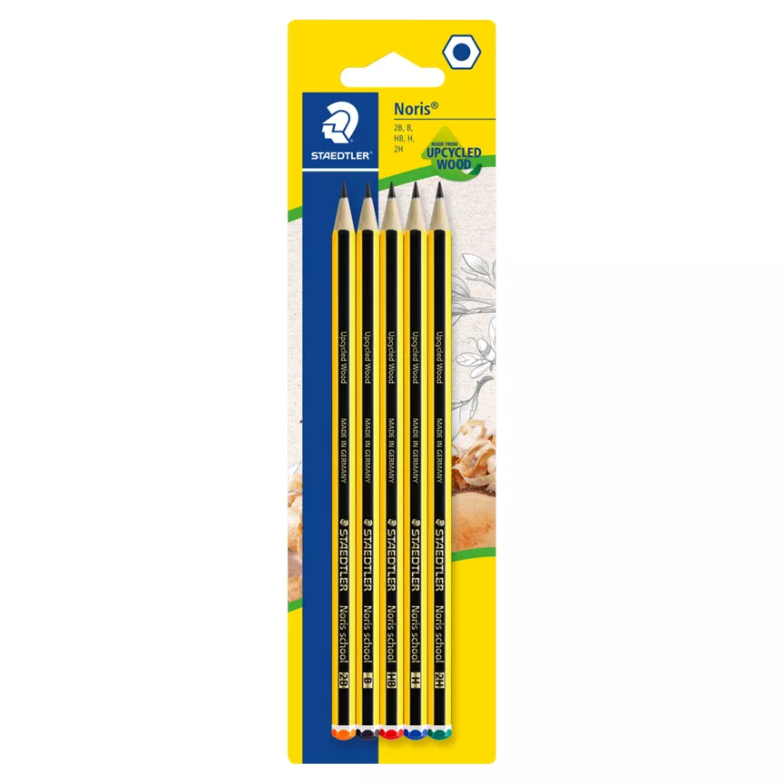 Staedtler Noris Graded Pencils 5 Pack - Image 1