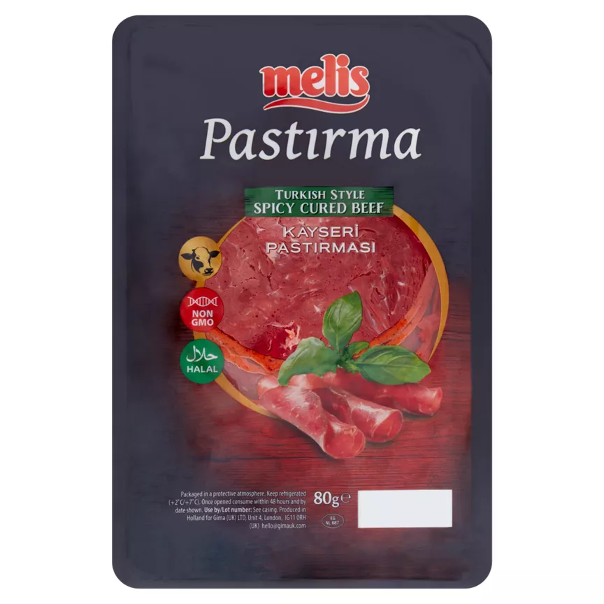 Melis Pastirma Turkish Style Spicy Cured Beef