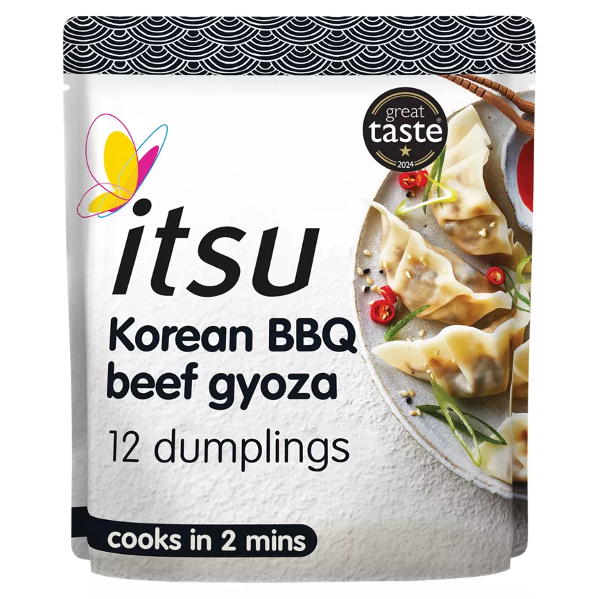 Itsu 12 Korean BBQ Beef Gyoza Dinner Dumplings 240g
