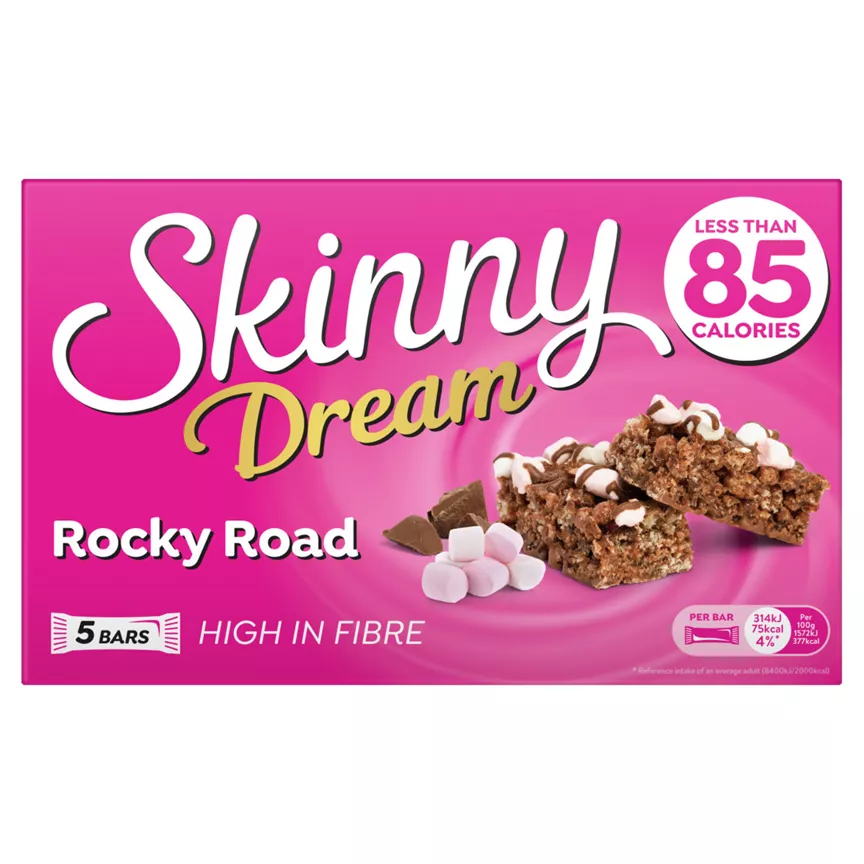 Skinny Dream Rocky Road Bars