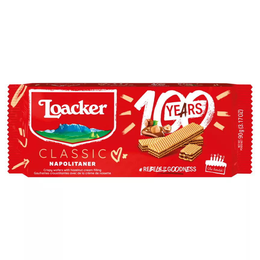 Loacker Classic Napolitaner Wafer Biscuits