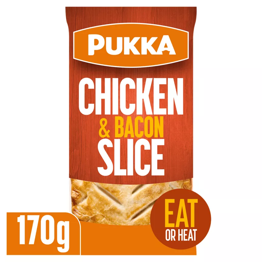 Pukka Chicken & Bacon Slice 170g