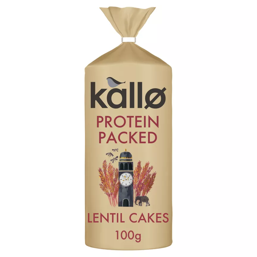 Kallo Protein Packed Lentil Cakes