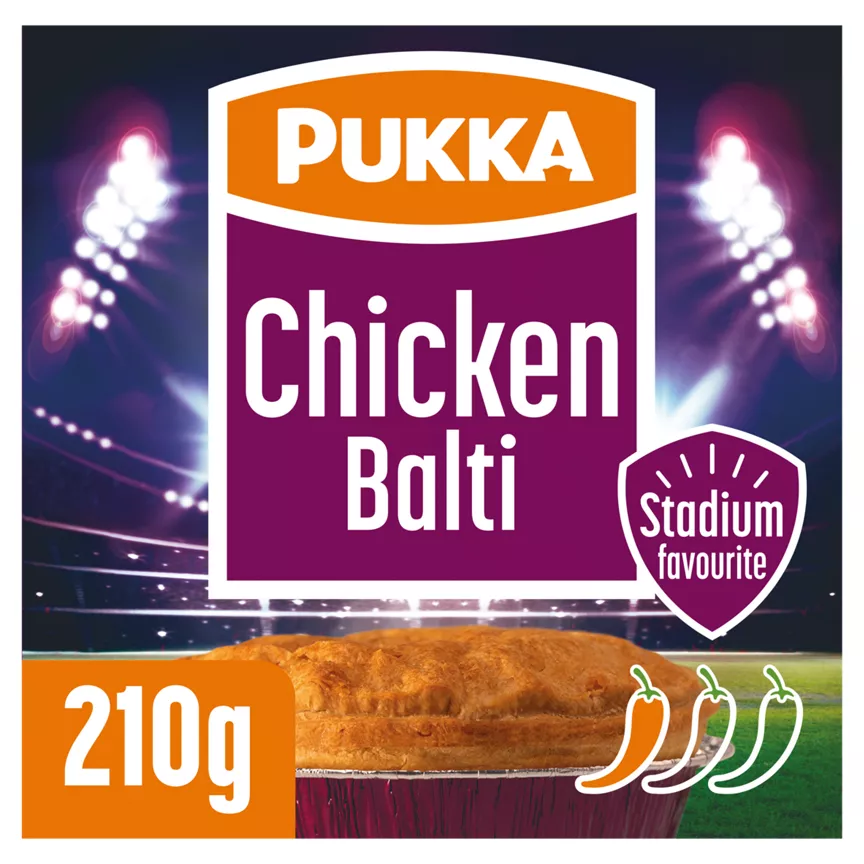 Pukka Limited Edition Chicken Balti Pie
