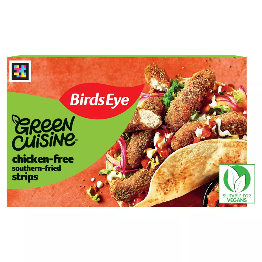 Birds Eye Green Cuisine Vegan Chicken Free Southern Fried Strips