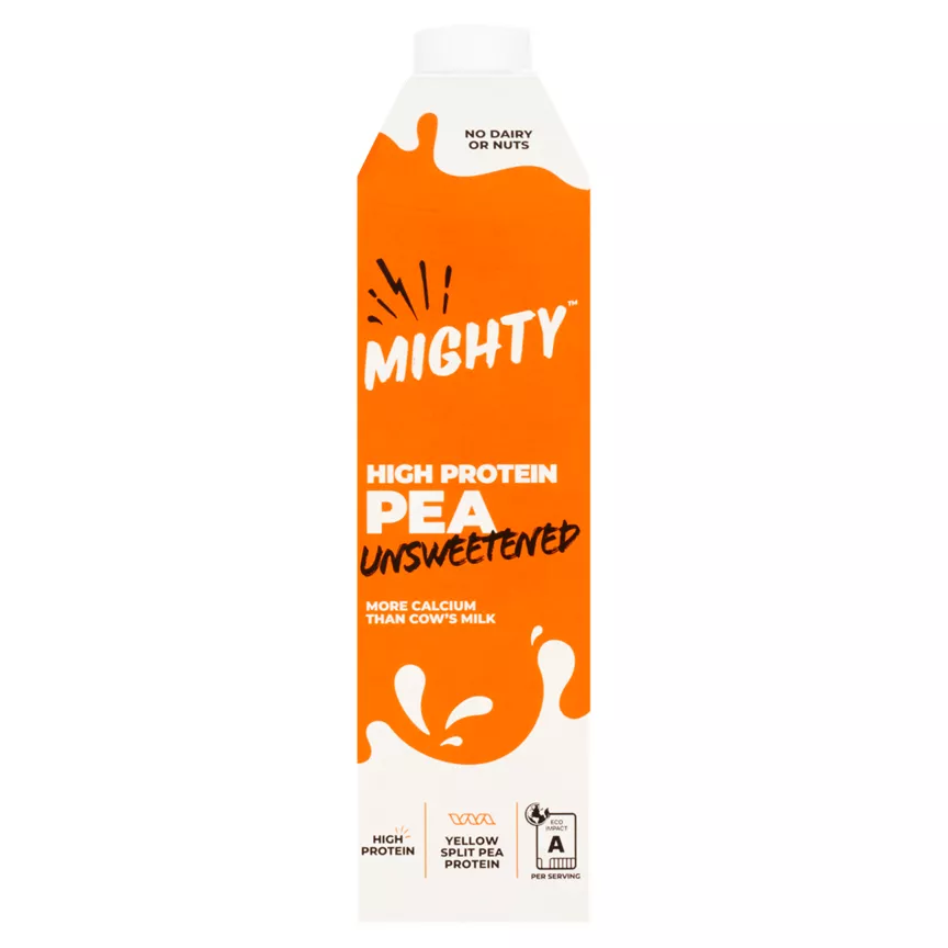 Mighty High Protein Pea Milk Alternative Long Life Unsweetened