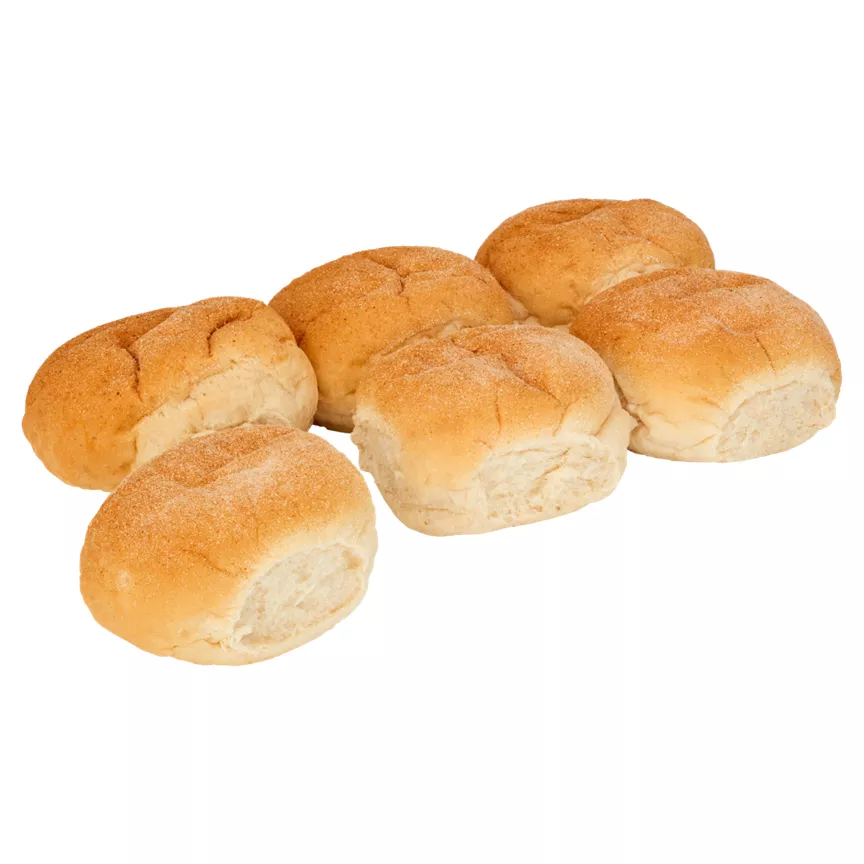 The BAKERY at ASDA 6 Large White Scotch Rolls