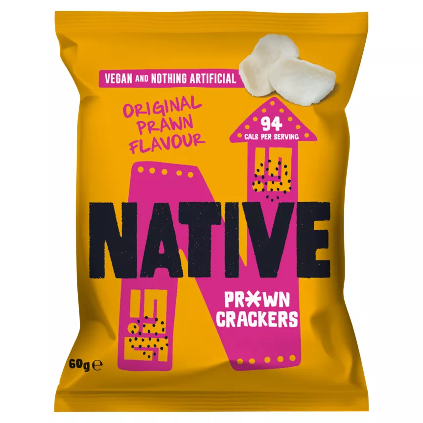 Native Prawn Crackers Original Prawn Flavour 60g