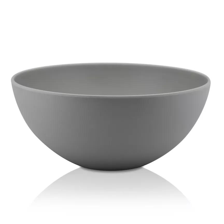 George Home Grey Bamboo Bowl 25.4cm