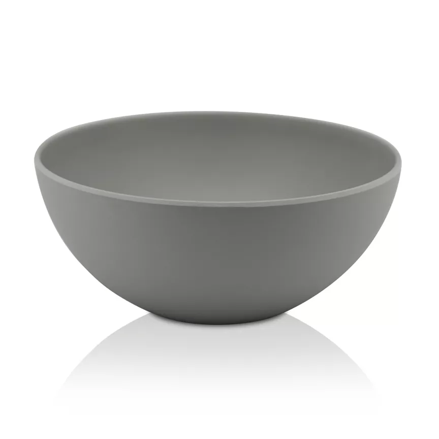 George Home Grey Bamboo Bowl 19.6cm