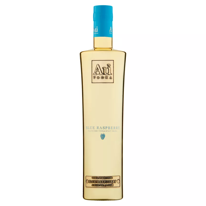 Au Vodka Vodka Blue Raspberry Flavoured Vodka Spirit Drink