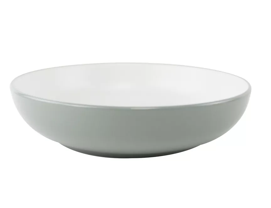 George Home Green Two Tone Pasta Bowl