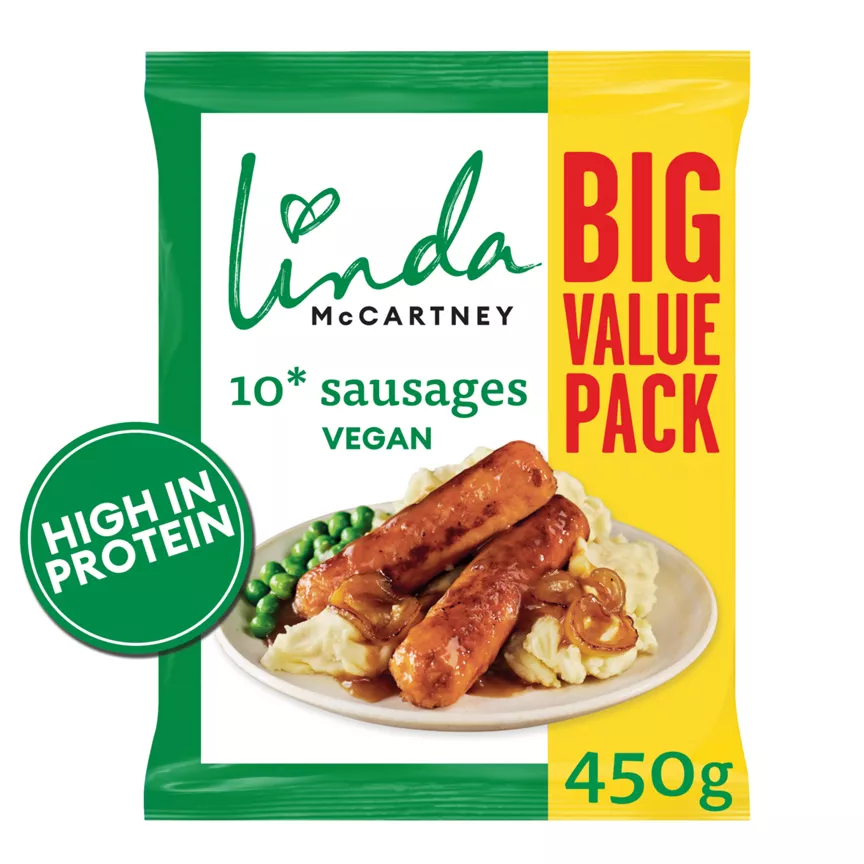 Linda McCartney's 10 Vegetarian Sausages
