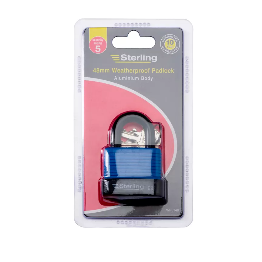 Sterling 48mm Weatherproof Padlock