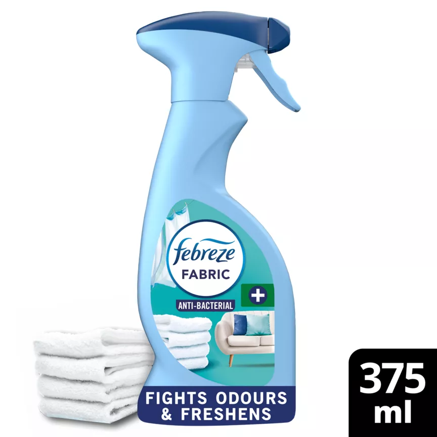 Febreze Antibacterial Fabric Freshener Spray Fresh Linen