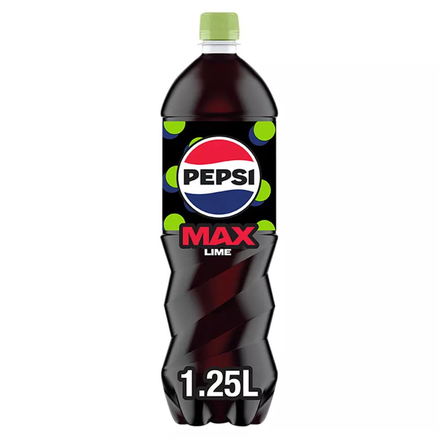 Pepsi Max Lime No Sugar Cola Bottle - Image 1