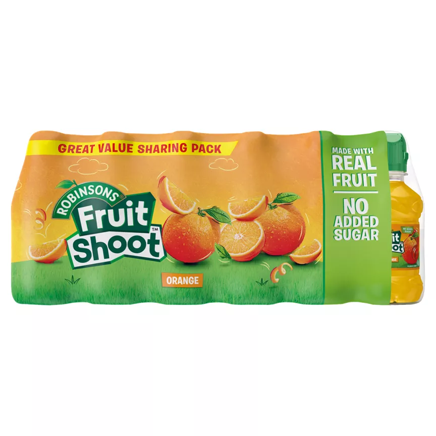 Fruit Shoot Orange Kids Juice Drink 24 x 200ml - Image 1