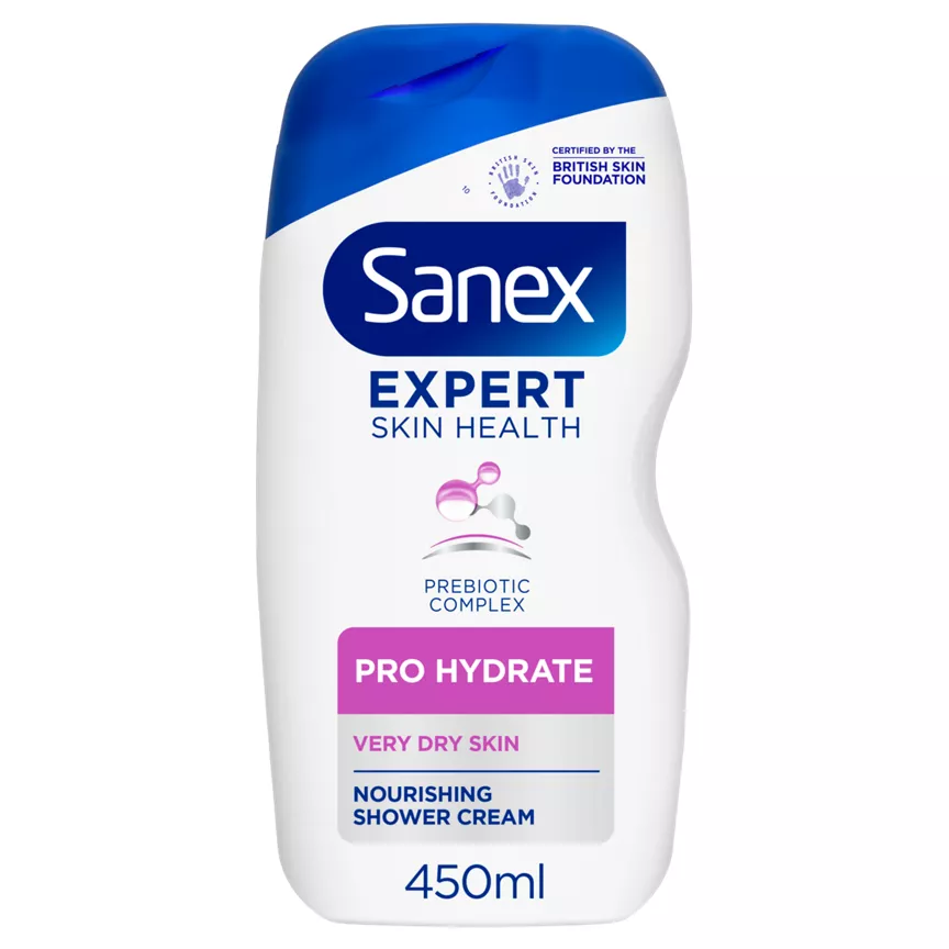 Sanex Expert Skin Health Pro Hydrate Shower Gel 450ml - Image 1