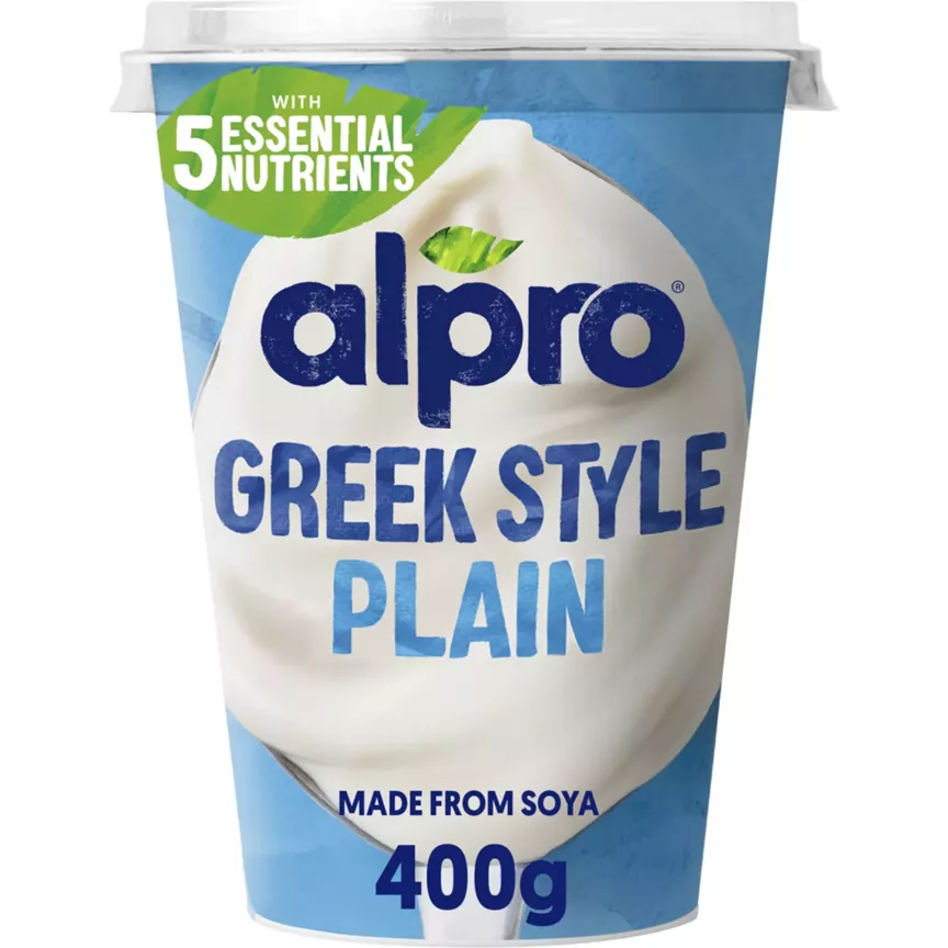 Alpro Greek Style Plain Yoghurt Alternative