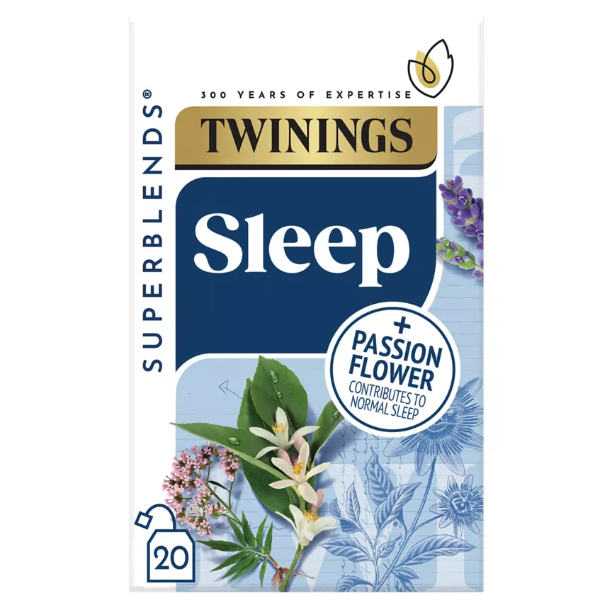 Twinings Superblends Sleep Valerian & Orange Blossom 20 Tea Bags 30g