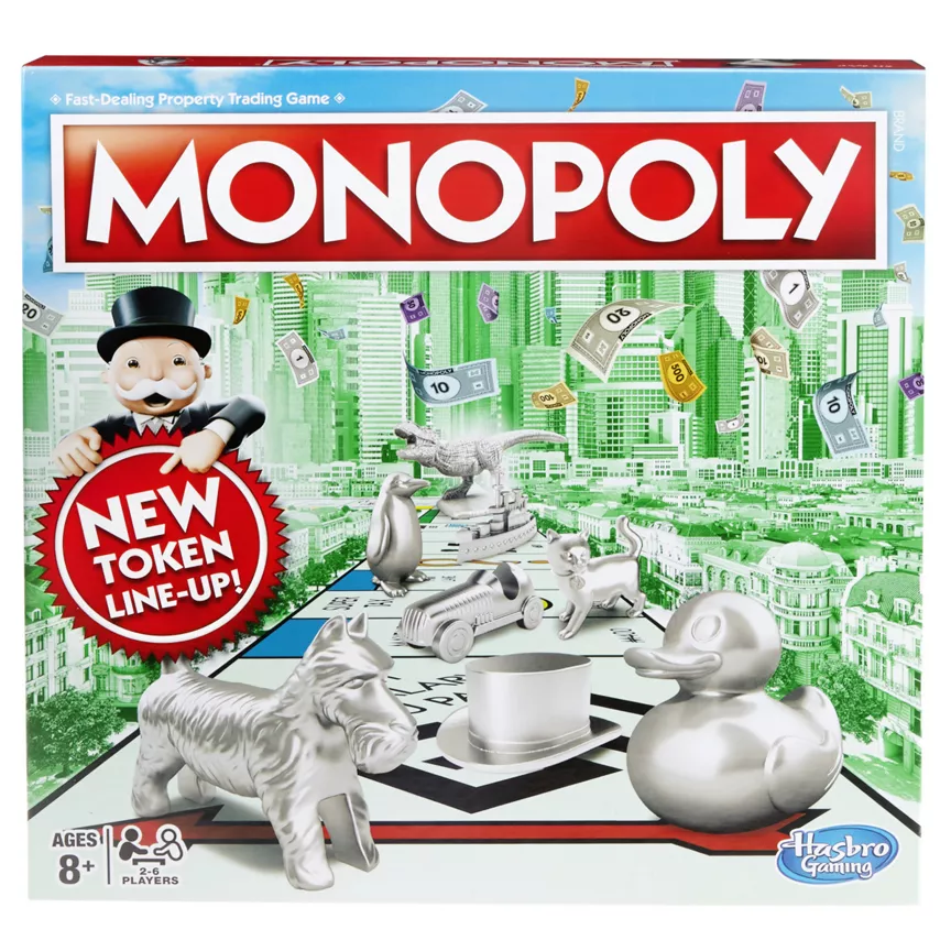 Hasbro Gaming Classic Monopoly Game (8+ Years)